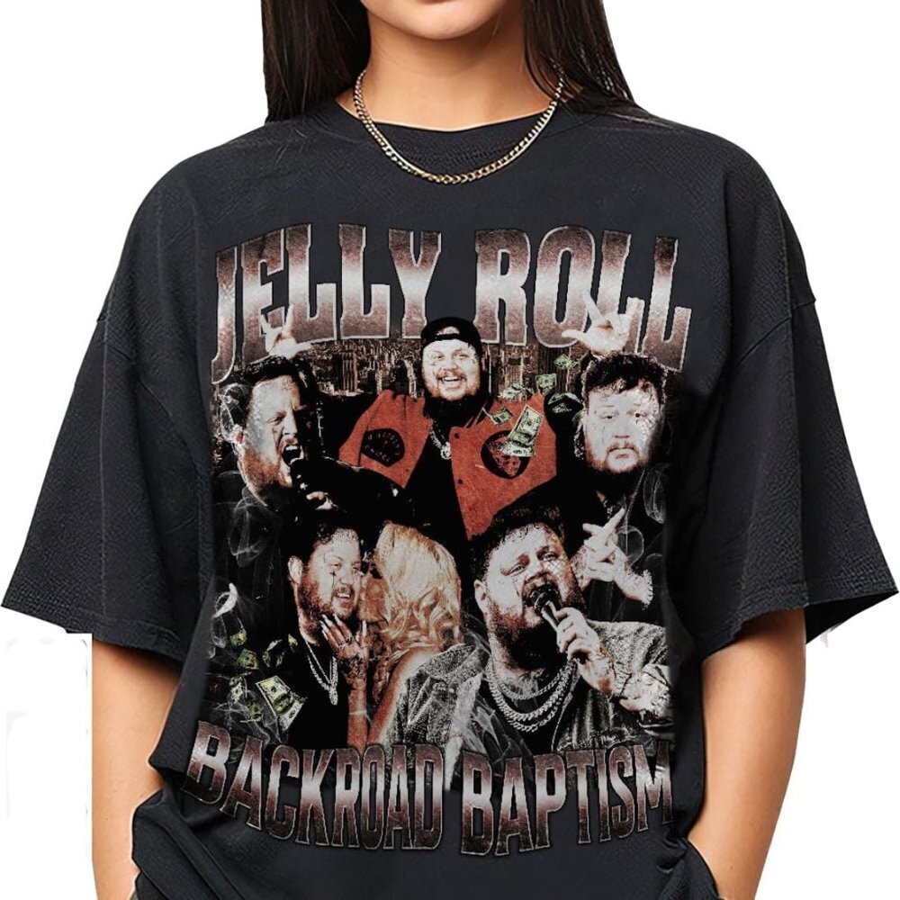 Jelly Roll 90S  Shirt Jelly Roll American Singer Bootleg Shirt Jelly Roll